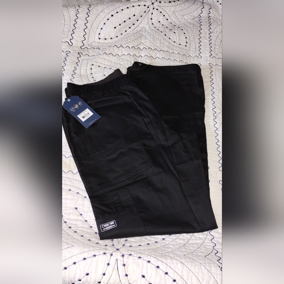 Cherokee Work Wear Cargo Scrubs Pants - Picture 2 of 6
